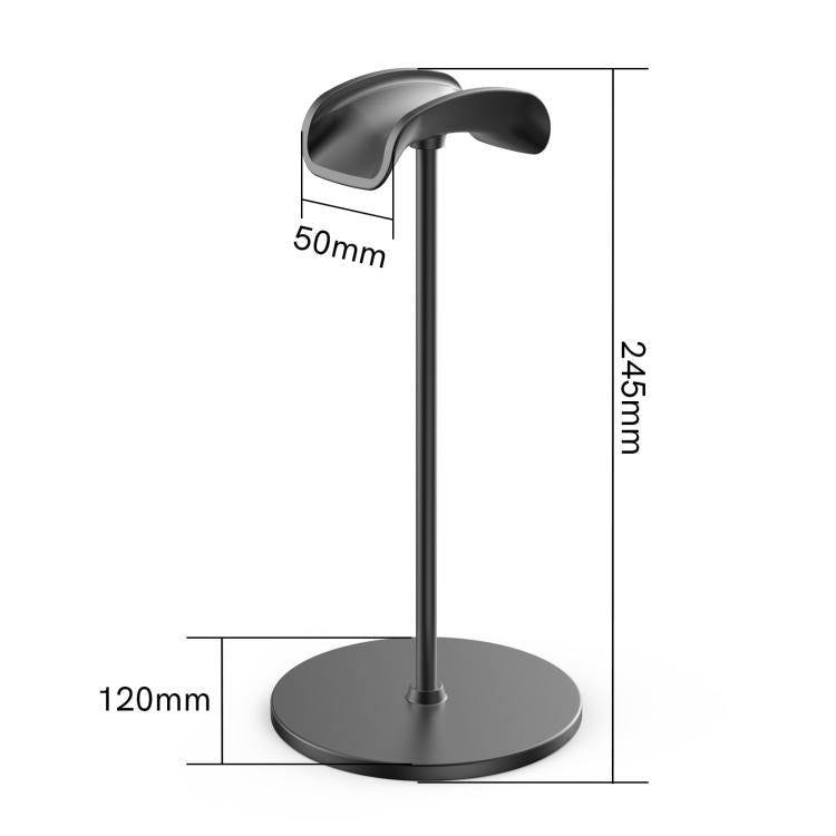 AhaStyle WG120 Single Headphone Stand Aluminum Alloy Detachable Headphone Base