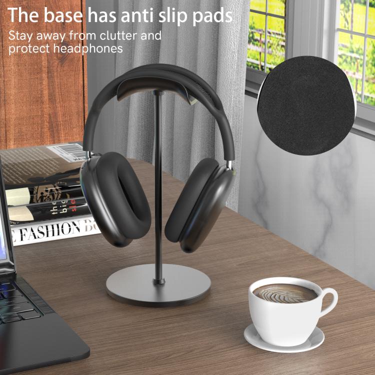 AhaStyle WG120 Single Headphone Stand Aluminum Alloy Detachable Headphone Base