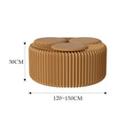 Accordion Expandable Paper Bench Folding Sofa Chair Entryway Stool, Height 30cm 3-Seater Brown, Height 30cm 6-Seater Brown, Height 30cm 9-Seater Brown, Height 44cm 3-Seater Brown, Height 44cm 6-Seater Brown, Height 44cm 9-Seater Brown                  ...