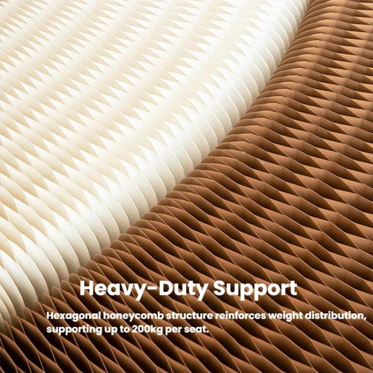 Accordion Expandable Paper Bench Folding Sofa Chair Entryway Stool, Height 30cm 3-Seater Brown, Height 30cm 6-Seater Brown, Height 30cm 9-Seater Brown, Height 44cm 3-Seater Brown, Height 44cm 6-Seater Brown, Height 44cm 9-Seater Brown                  ...