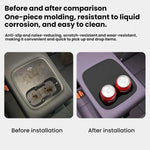 For Leapmotor B10 Wireless Charging Silicone Anti-Slip Water Bottle Holder