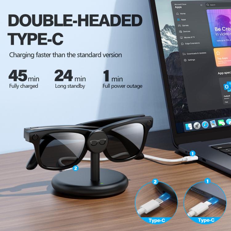 For Meta Ray-Ban Smart Glasses Charging Dock Smart Glasses Charging Stand