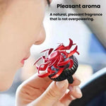 Car Air Vent Ornament With Fragrance Pads Rotating Snowflake Spider Automotive Decoration, Spider Red, Spider Sliver, Spider Blue, Spider Purple, Snowflake Red, Snowflake Sliver, Snowflake Blue, Snowflake Purple