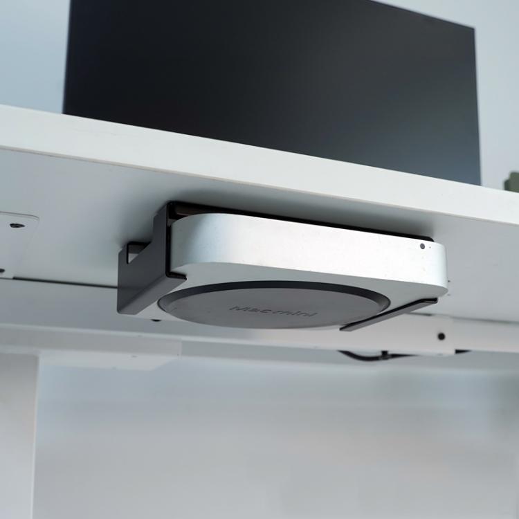For Mac Mini M1 / M2 Under-Desk Monitor Rear Mounting Bracket, For Mac Mini M1 / M2