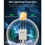 COMFAST CF-WA937 WiFi 6 3000Mbps Outdoor Access Point Dual-Band High-Power Wireless AP With 2.5G Ethernet, EU Plug, US Plug