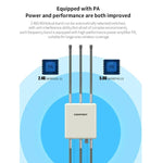 COMFAST CF-WA937 WiFi 6 3000Mbps Outdoor Access Point Dual-Band High-Power Wireless AP With 2.5G Ethernet, EU Plug, US Plug