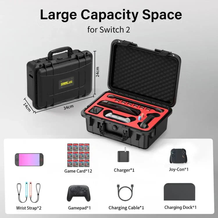 For Nintendo Switch 2 STARTRC GAMES Moisture and Mold Resistant Storage Case