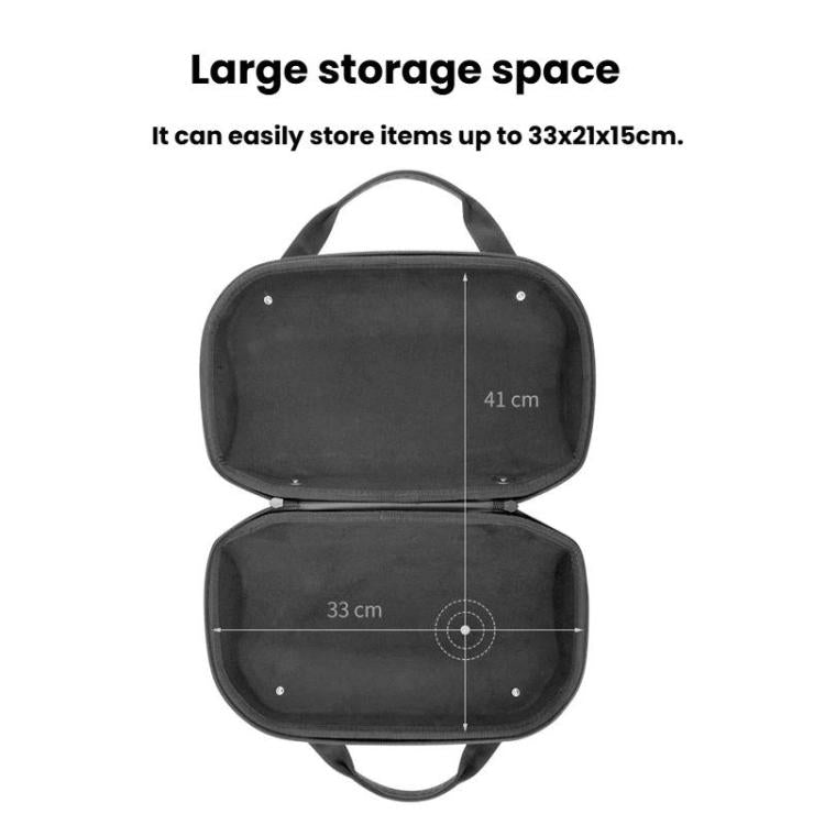 Carrying Case for JBL Xtreme 1/2/3/4 Speaker, Stand Base Design with Feet Portable EVA Storage Bag, Nylon, PU Leather