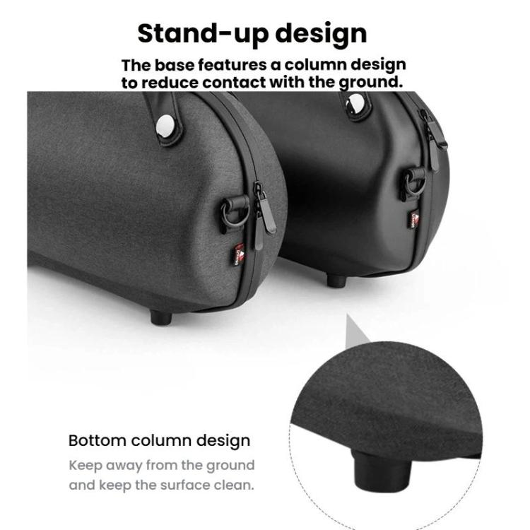 Carrying Case for JBL Xtreme 1/2/3/4 Speaker, Stand Base Design with Feet Portable EVA Storage Bag, Nylon, PU Leather