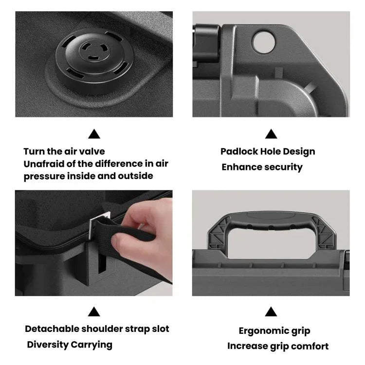 For Nintendo Switch 2 STARTRC GAMES Moisture-proof Waterproof Storage Box Explosion-proof Suitcase, No Shoulder Strap, Storage Box