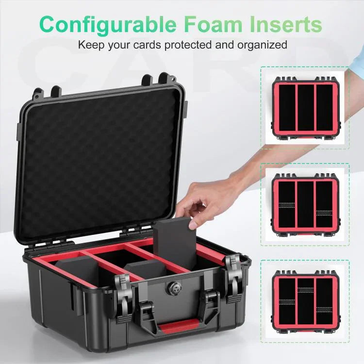 STARTRC GAMES Game Card Moisture-proof Waterproof Case Explosion-proof Suitcase Hard-shell Large Capacity Card Storage Box, Card Storage Box