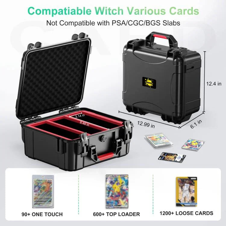 STARTRC GAMES Game Card Moisture-proof Waterproof Case Explosion-proof Suitcase Hard-shell Large Capacity Card Storage Box, Card Storage Box