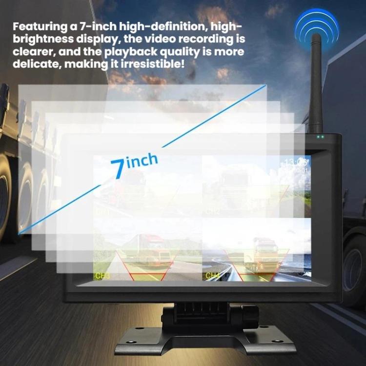 Car Wireless Magnetic Solar-Powered High-Definition Camera Dashcam