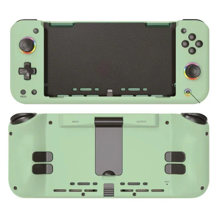 For Nintendo Switch 6-Axis Motion Sensor Controller Direct-Insert Hall Effect Joysticks With RGB Lighting