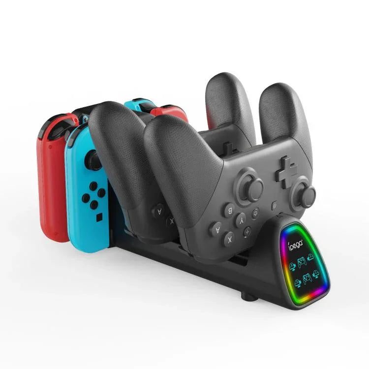 ipega 10-in-1 Charging Dock for Nintendo Switch 2 / Switch Joy-Con & Switch 2 Pro Controllers, PG-SW2188