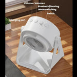 Multifunctional Wireless Sensor Speaker Rotating Phone Holder With RGB Lights