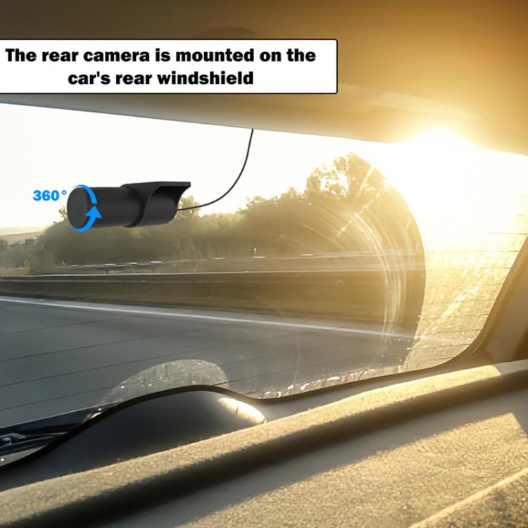 4K Smartphone Connected WiFi High-Definition Dual-Recording Car Dash Cam, Front+Inside, Front+Inside+GPS Track, Front+Rear, Front+Rear+GPS Track