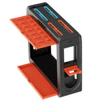 ipega 6-in-1 Multi-Function Charging Dock & Storage Stand for Nintendo Switch 2 / Switch Joy-Con with 14 Game Card Slots & 16-grid Game Case, 6-in-1