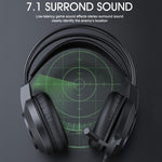 Heavy Bass 3.5 Channel Headset PC Gaming Headset 1.5m Wired Gaming Headphone, iMICE HD-410