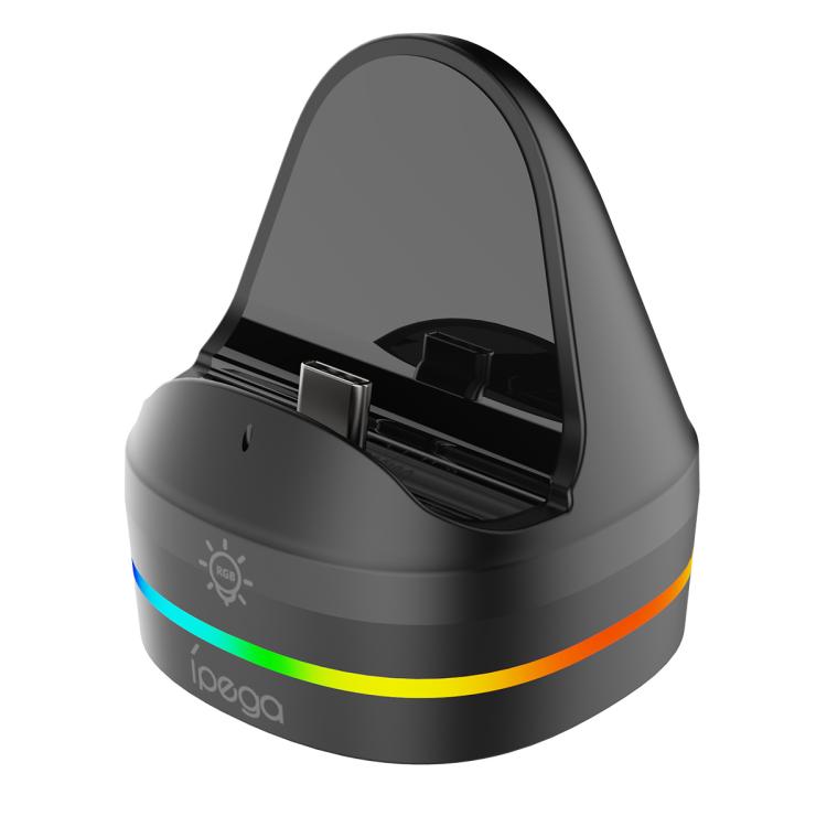 For Nintendo Switch 2 Console ipega Dock Charger with RGB Lighting Effects, ipega