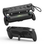 For ASUS ROG Xbox Ally / Ally X Console JYS Full-Cover Case TPU Base & Hard ABS Top Shell with Kickstand, Full-Cover Case