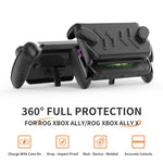 For ASUS ROG Xbox Ally / Ally X Console JYS Full-Cover Case TPU Base & Hard ABS Top Shell with Kickstand, Full-Cover Case