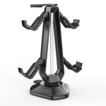 Multi-Function Gaming Stand For Headset & 4 Controllers With Dual USB Charging Ports And RGB Lighting