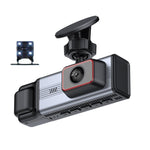 3.16-inch HD 1080P Infrared Night Vision Car DVR, Front + Interior (No Wi-Fi), Front + Interior + Rear (No Wi-Fi), Front + Interior + Wi-Fi Connectivity, Front + Interior + Rear + Wi-Fi Connectivity