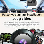 M68 1080P HD Night Vision Screenless Dash Camera 24-Hour Parking Monitoring Recorder, Front  + WIFI, Front + Rear  + WIFI
