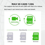 M68 1080P HD Night Vision Screenless Dash Camera 24-Hour Parking Monitoring Recorder, Front  + WIFI, Front + Rear  + WIFI