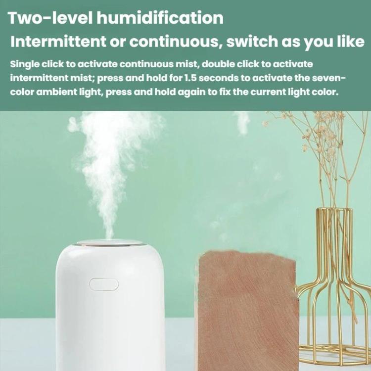 Mini Colorful Light USB Humidifier Car Portable Home Office Desktop Mist Humidifier, H03
