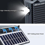 JOC TG-099BT-S Full-Band Solar Radio With Flashlight Portable Bluetooth Radio, JOC TG-099BT-S