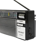 BAIJIALI BJL-667 FM AM SW Multi-Band Radio Portable Radio With Independent Knob, BAIJIALI BJL-667