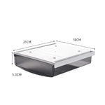 Hidden Under-Desk Drawer Storage Box Drill-Free Organizer Box, Transparent White Small, Transparent Black Small, Matte Black Medium, Matte Transparent Medium, Transparent Black Large, Transparent White Large, Matte White Large, Matte Black Large       ...