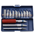 Metal Engraving Knife Set Model Paper Engraving Cutter, 13pcs /Box