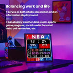 Cadre photo réveil dynamique à écran Smart Pixel DIY avec buzzer, Divoom 16 x 16, Divoom 64 x 64