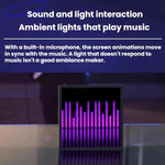 Cadre photo réveil dynamique à écran Smart Pixel DIY avec buzzer, Divoom 16 x 16, Divoom 64 x 64