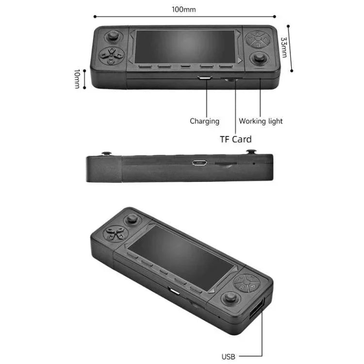 X9 PRO HD 2.4G Wireless Game Console Home Retro Game Player, 64GB Battery, 128GB Battery, 256GB Battery, 64GB Charging, 128GB Charging, 256GB Charging
