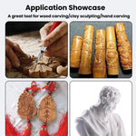 Printmaking Engraving Knife Set Wood Engraving Knife Combination Tool, 8pcs /Set