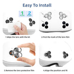 For Meta Quest 3S Alloy Lens Protector Anti-Blast Tempered Glass Screen Protector