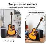 Wooden Vertical Guitar Stand for 39-41 Inch Electric, Acoustic, and Classical Guitars Storage and Display Holder