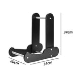 Wooden Vertical Guitar Stand for 39-41 Inch Electric, Acoustic, and Classical Guitars Storage and Display Holder