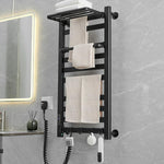 Smart Touchscreen Display Electric Heated Towel Rack Bathroom Drying Rack, Large Platinum Right Wiring, Large Platinum Left Wiring, Large White Right Wiring, Large White Left Wiring, Large Black Right Wiring, Large Black Left Wiring                    ...