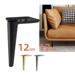 Sofa Nightstand Legs TV Stand Supports Coffee Table Metal Legs, 13cm, 15cm, 17cm