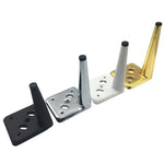 Sofa Nightstand Legs TV Stand Supports Coffee Table Metal Legs, 13cm, 15cm, 17cm