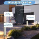 جهاز تحكم عن بعد لاسلكي بزرين لباب الجراج EcoStar RSE2 / RSC2 433MHZ