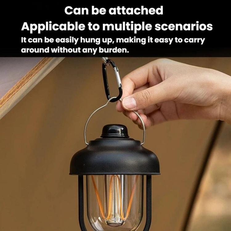 SB-6620 IPX6 Waterproof Outdoor LED Light Multi-Functional Portable Dimmable Camping Lantern