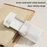 2pcs Sealed Soap Box With Lid Drainage Portable Storage Container