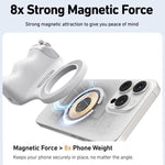 TELESIN Magnetic Phone Mounting Aid Photography Handle Remote Control Assistant, White Camera Grip+Silver Fill Light, White Camera Grip+Tripod+Silver Fill Light, White Camera Grip+White Fill Light, White Camera Grip+Tripod+White Fill Light             ...
