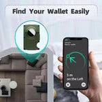 For AirTag 2nd Gen / AirTag 1st Gen Metal Card Holder RFID Blocking Wallet